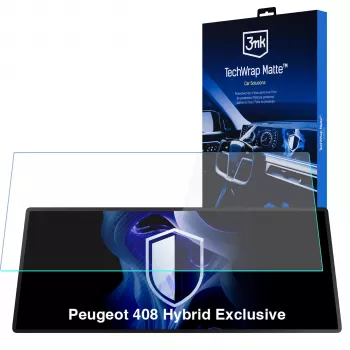 3MK PROTECTION Peugeot 408 Hybrid Exclusive - 3mk TechWrap Matter Center Display Screen Protector