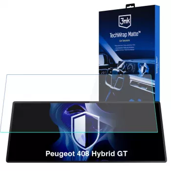 3MK PROTECTION Peugeot 408 Hybrid GT - 3mk TechWrap Matt Center Display Screen Protector