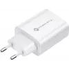 FORCELL F-ENERGY TFK-TC-20WPD USB-C-Netzteil mit USB-C-auf-Lightning-Kabel, 20W PD QC4.0, 3A, Weiß