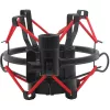 MOZOS SHM2-RED Anti-Vibrations-Spinnenhalterung für Mikrofon 48-54 mm Rot
