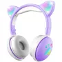 MOZOS KID DOG Kabelloser Kopfhörer für Kinder Violett
