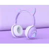 MOZOS KID DOG Kabelloser Kopfhörer für Kinder Violett
