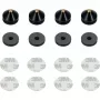 MOZOS SPS-P04 Lautsprecher-Isolationsspikes für Säulen, 4 Stück