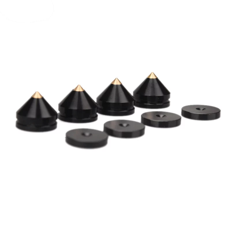 MOZOS SPS-P04 Lautsprecher-Isolationsspikes für Säulen, 4 Stück