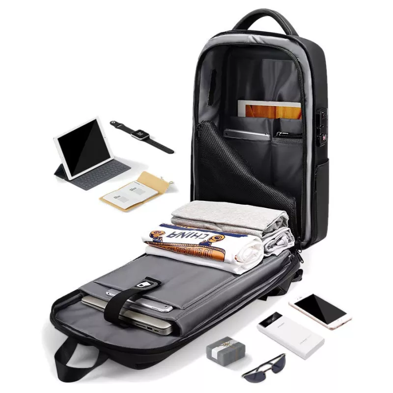 MOZOS PM37 Diebstahlschutz-Laptoprucksack TSA