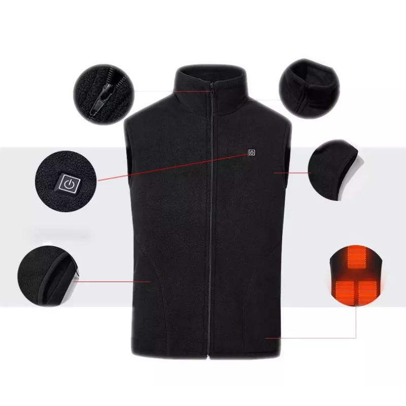 MOZOS HV3 Heated Electric Vest Unisex XL