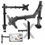 MOZOS MS02 Tischhalterung für Monitor 10-29 inch Schwarz