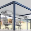 MOZOS CT550WH Kabelmanagement-Schale unter dem Schreibtisch 550 mm Weiß