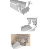 MOZOS CT550WH Kabelmanagement-Schale unter dem Schreibtisch 550 mm Weiß