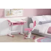 MOZOS DC-SET Verstellbarer Schreibtisch- und Stuhlsatz Rosa