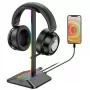 MOZOS D12 RGB LED Headphone Stand für Over-Ear-Kopfhörer
