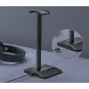 MOZOS D12 RGB LED Headphone Stand für Over-Ear-Kopfhörer