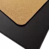 MOZOS LDP1260 Premium Leder Schreibtischunterlage 1200x600 mm Schwarz