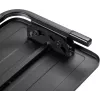 MOZOS FS4 Ergonomische Fußstütze mit Höhen- und Neigungsverstellung, Schwarz