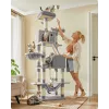 MOZOS Kitty Tree Großer Kratzbaum für Katzen, Höhe 206 cm