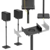 MOZOS MSS6-SET Studio Monitor Ständer Paar Schwarz
