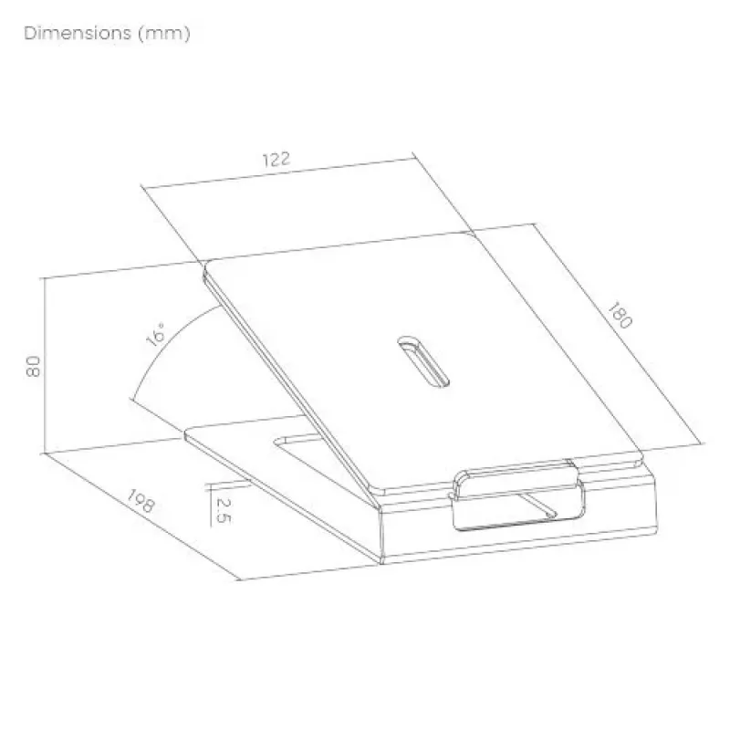 MOZOS MSK7 Paar Desktop-Lautsprecherständer für Studiomonitore