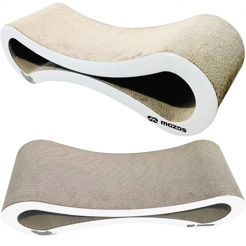 MOZOS KITTY-SPIKE Katzenkratzbaum & Liege für Katzen, Pappe, Groß, 86 cm XXL