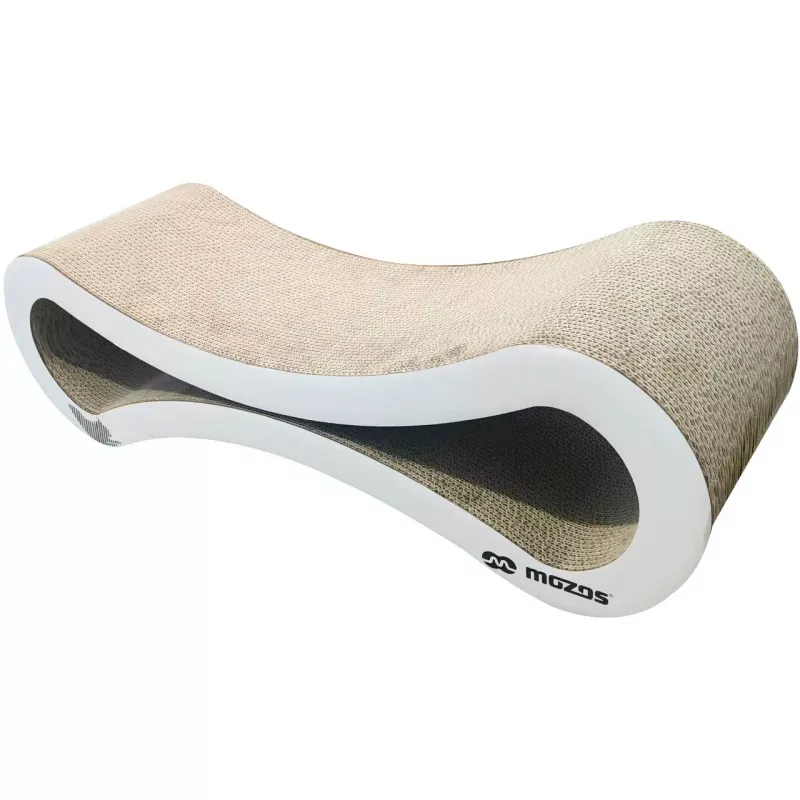MOZOS KITTY-SPIKE Katzenkratzbaum & Liege für Katzen, Pappe, Groß, 86 cm XXL
