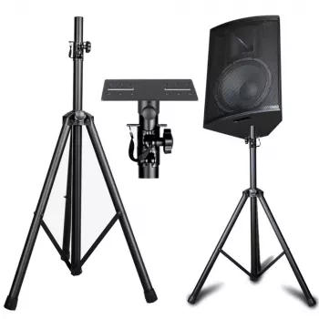 MOZOS SPK2-STAND Säulenlautsprecherständer 100 kg Schwarz Paar