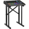 MOZOS KSX5 X-Type Keyboard-Ständer für Digitalpiano, Synthesizer, Schwarz