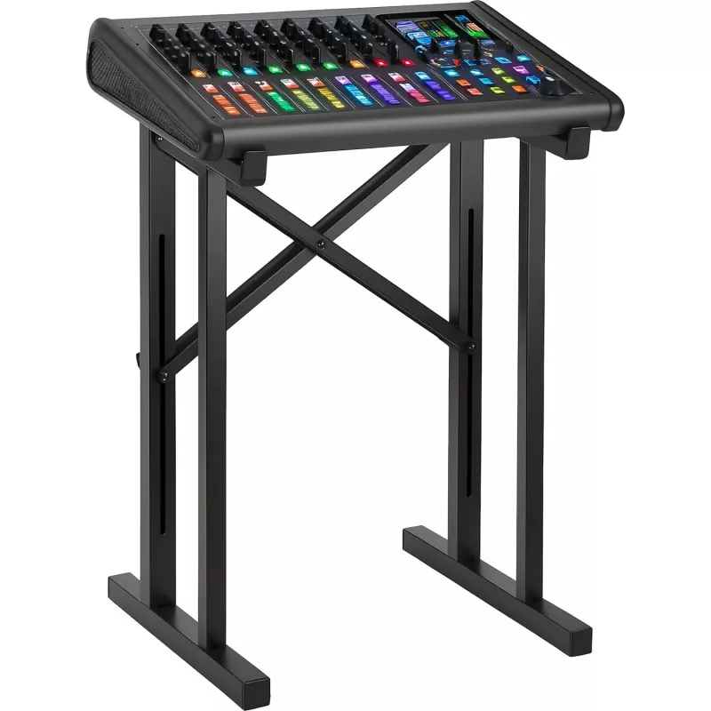MOZOS KSX5 X-Type Keyboard-Ständer für Digitalpiano, Synthesizer, Schwarz