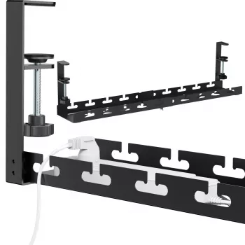 MOZOS UCM-3 Kabelmanagement-Schale unter dem Schreibtisch Schwarz