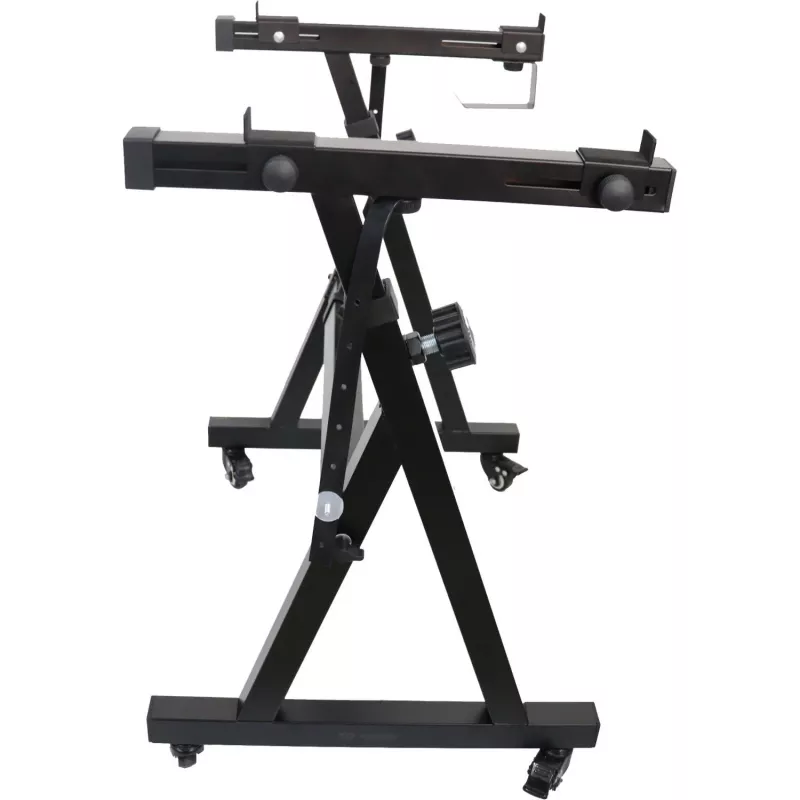 MOZOS KSX6 X-Style Keyboard Stand mit Rollen für Digitalpiano