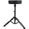 MOZOS PB02 Klappbarer Drumhocker / Thron, Schwarz, 280 mm Sitzfläche, 450-550 mm Höhe