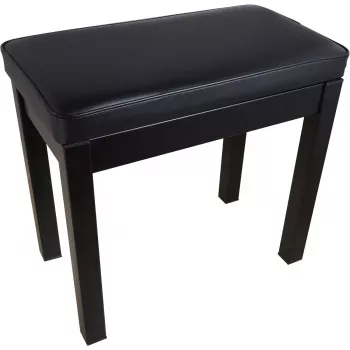 MOZOS PB03 Klavierbank – höhenverstellbar, Kunstleder, Schwarz