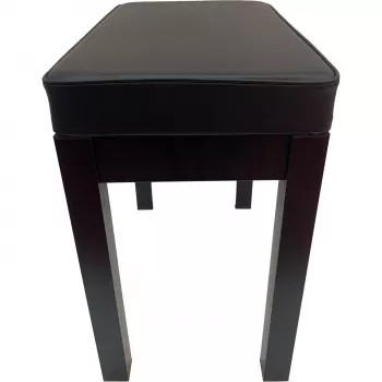 MOZOS PB03 Klavierbank – höhenverstellbar, Kunstleder, Schwarz