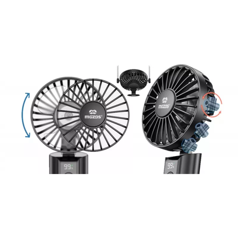MOZOS F30 Kabelloser Ventilator mit Akku