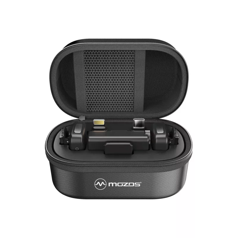 MOZOS MX4-DUAL 2.4 GHz Dual Wireless Microphone System für Smartphones