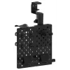 Huzaro Sync 3.0 Desk Organizer Panel - Schwarz, 700x600 mm, Klemmbefestigung, mit 2 Ablagen, 5 Haken, Stifthalter