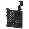 Huzaro Sync 3.0 Desk Organizer Panel - Schwarz, 700x600 mm, Klemmbefestigung, mit 2 Ablagen, 5 Haken, Stifthalter