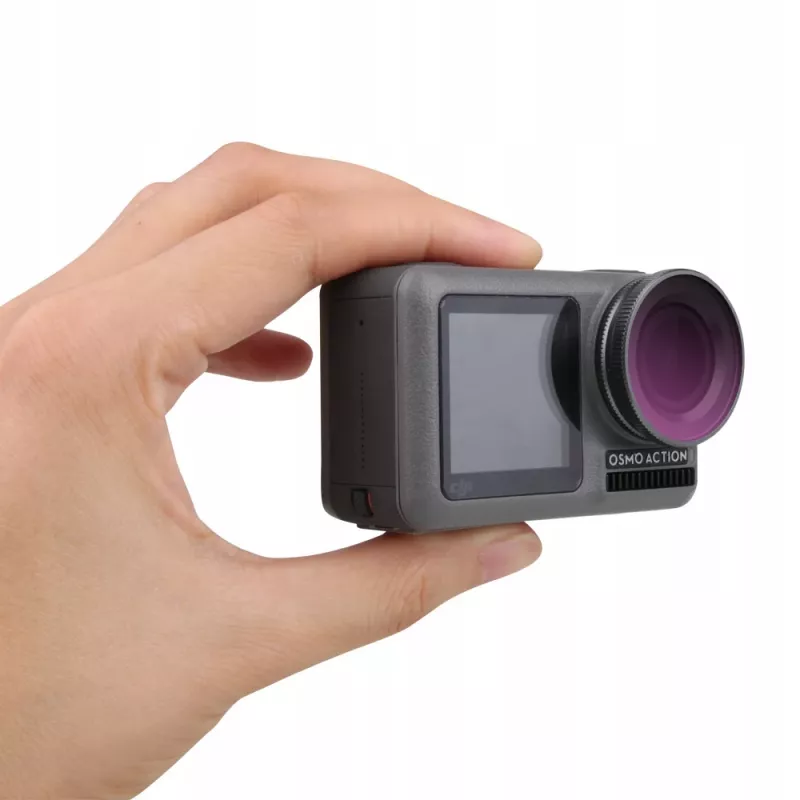SUNNYLIFE ND8 Neutraldichtefilter für DJI Osmo Action (Grau) OA-FI171-8