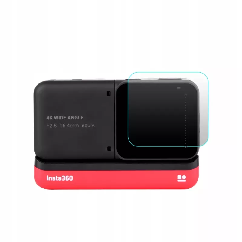 SUNNYLIFE 4x Displayschutzfolie aus gehärtetem Glas für Insta360 One R 4K Edition LCD-Display