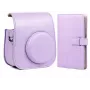LOVEINSTANT 2-in-1 Case Set für Fuji Instax Mini 11 + Album Lila