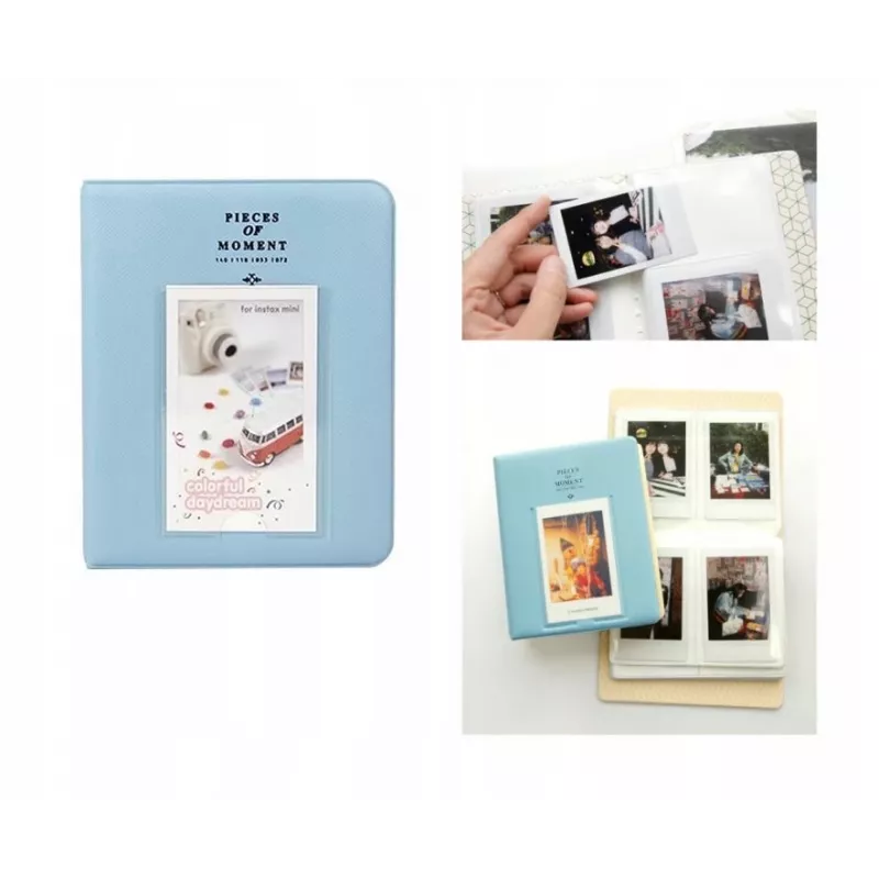 LOVEINSTANT 8-in-1 Kamera-Zubehörset für Fujifilm Instax Mini 11 - Blau