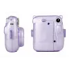 LOVEINSTANT Schutzhülle für Fujifilm Instax Mini 11 - Transparentes Lila Glitter