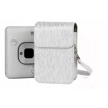 LOVEINSTANT Schutzhülle für Fujifilm Instax Mini LiPlay - Silber