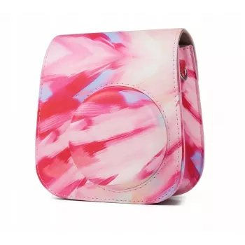 LOVEINSTANT Case Cover Pouch für Fujifilm Instax Mini 11 - Brush Strokes Muster