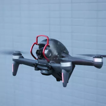 SUNNYLIFE Metal Gimbal Camera Protector für DJI FPV Combo Drohne - Schwarz