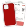 Mysafe Silicone Case für Samsung Galaxy S21+ Rot