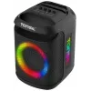 Tonsil Party Dance 800 Tragbarer Bluetooth-Partylautsprecher mit Karaoke, Disco-LED, 80 W RMS, 2x8 inch-Tieftönern, Schwarz