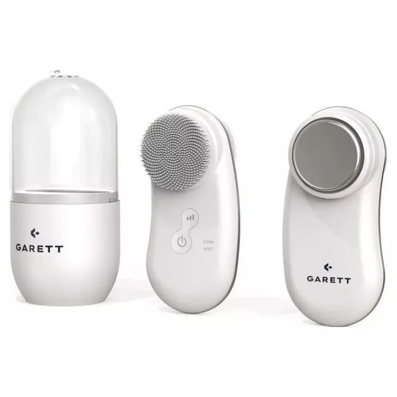 Garett Beauty Multi Clean Weiß + Glow Eye Weiß Hautpflegegeräte-Set