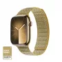 Crong Melange Magnetic Strap für Apple Watch 38/40/41/42 mm (Gelb Melange)