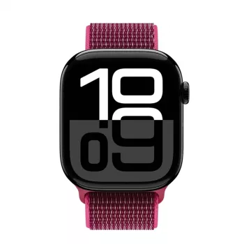 Crong Nylon Sport Band für Apple Watch 38/40/41/42 mm (Magenta Fusion)