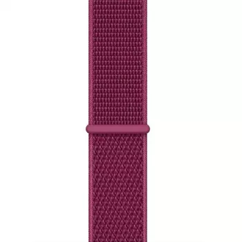 Crong Nylon Sport Band für Apple Watch 38/40/41/42 mm (Magenta Fusion)