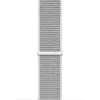 Crong Nylon Sport Armband für Apple Watch 44/45/46/49 mm (Silbergrau)